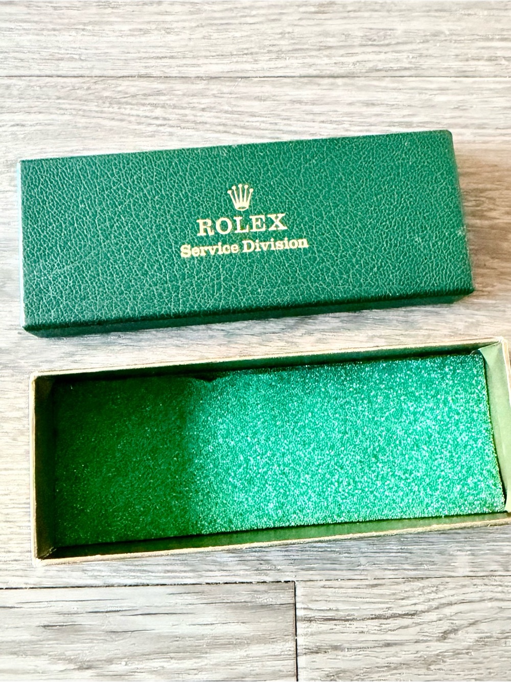 ROLEX Service Division Box 6x2.30x1.25”